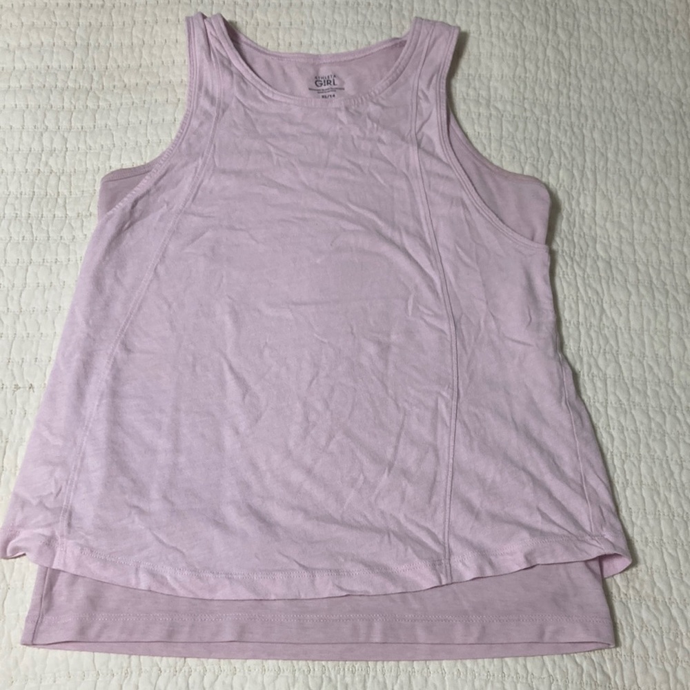 Athleta girl double tank top